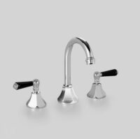 Black Porcelain Handles
