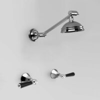 Black Porcelain Handles